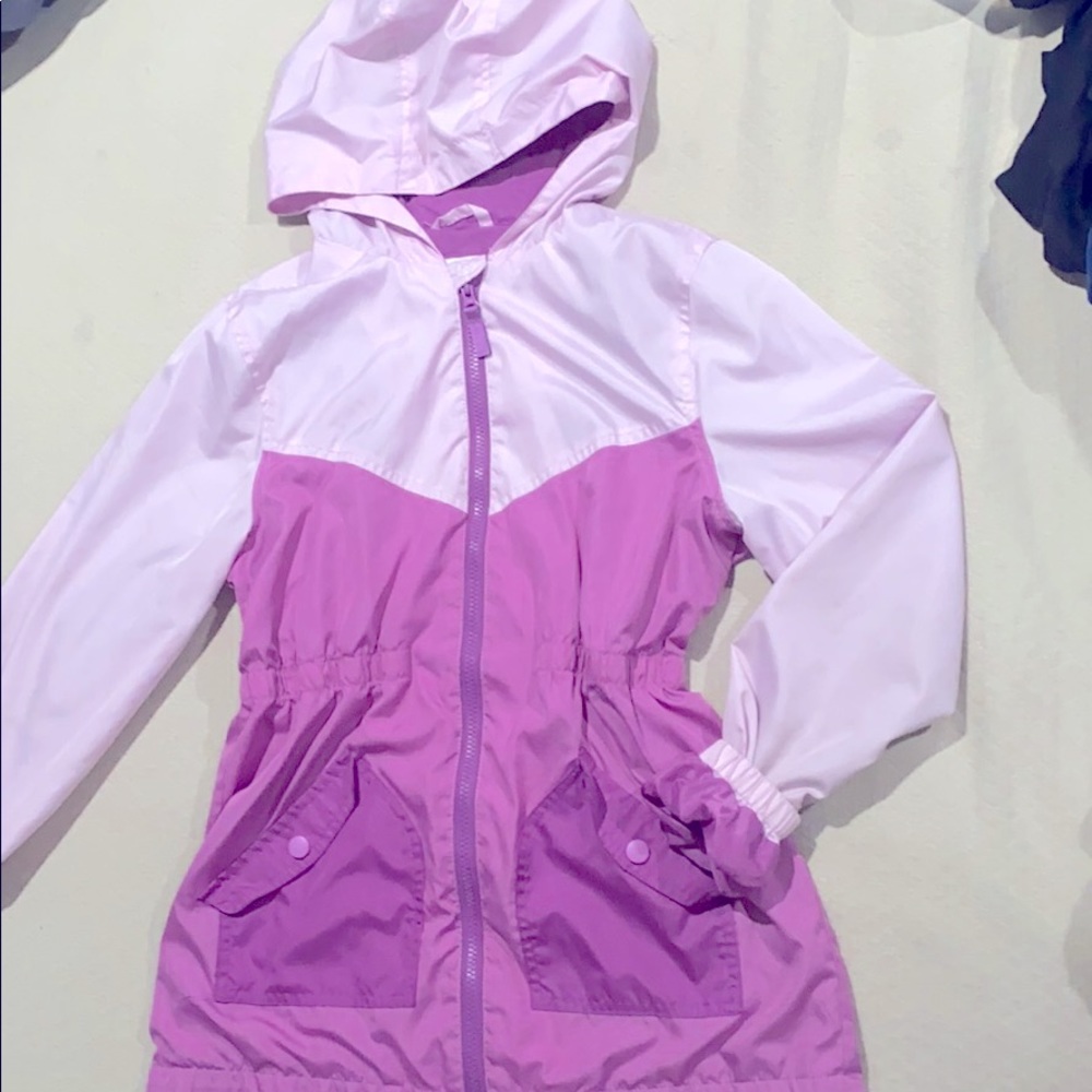 Big girls rain coat form Target cat and jack